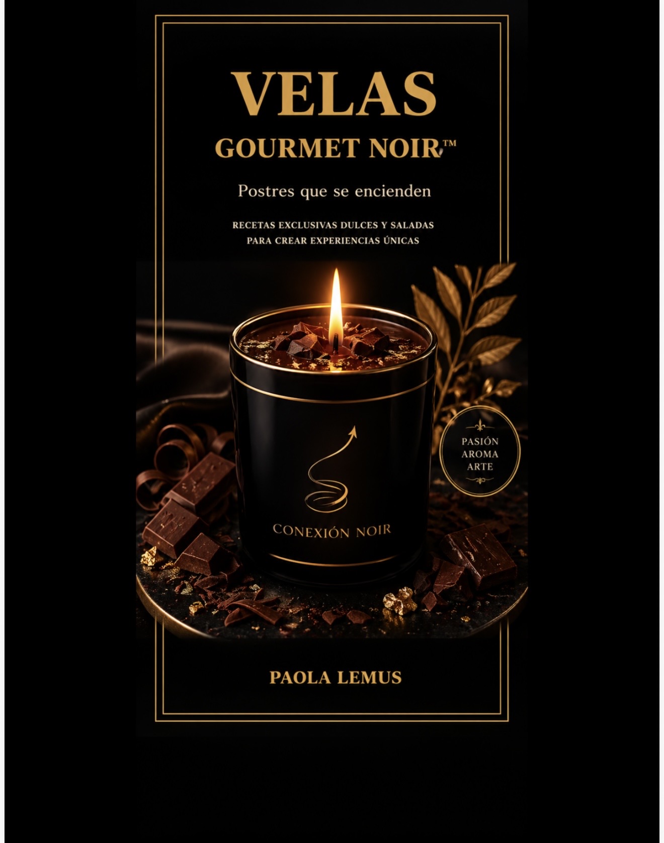 Velas Gourmet Noir — Experiencia de bienestar emocional desde la cocina